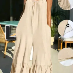 Mono con Bolsillos de Pierna Acha