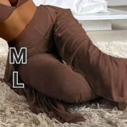 Pantalon Cover con Ribete