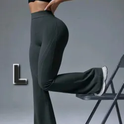 Pantalones Licra Acampanados