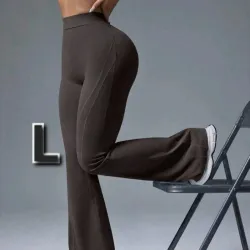 Pantalones Licra Acampanados