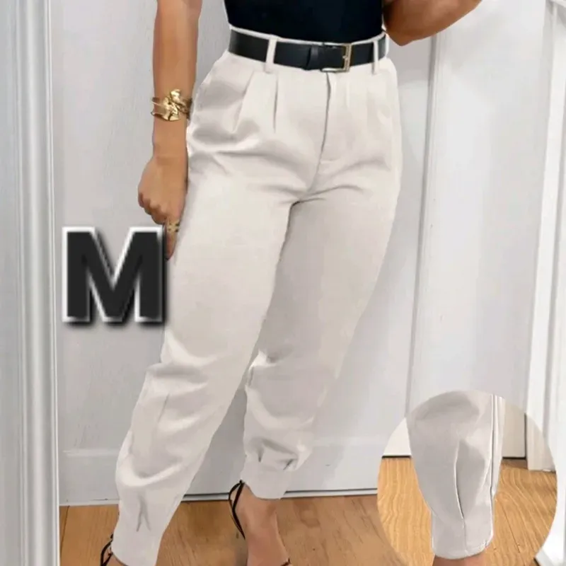 Pantalones Regulares con Detalles