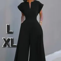 Traje Elegante de Cuello V