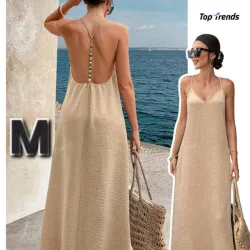 Vestido Casual de Tiras Finas