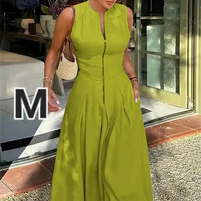Vestido Chic Maxi sin Mangas