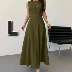 Vestido de Midi Linea A