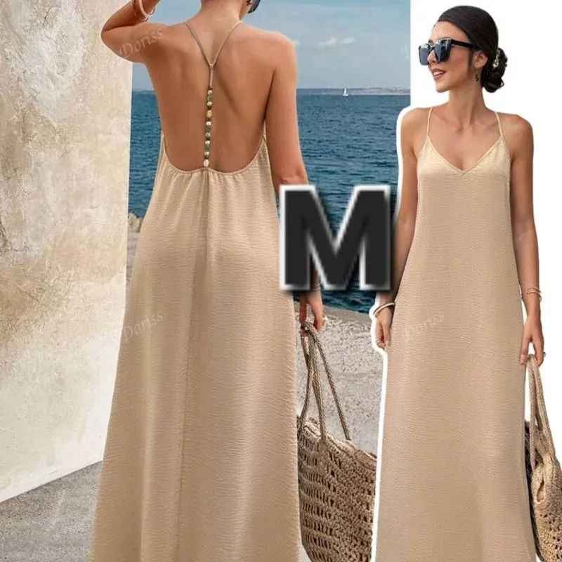 Vestido de Tirante con Cuentas