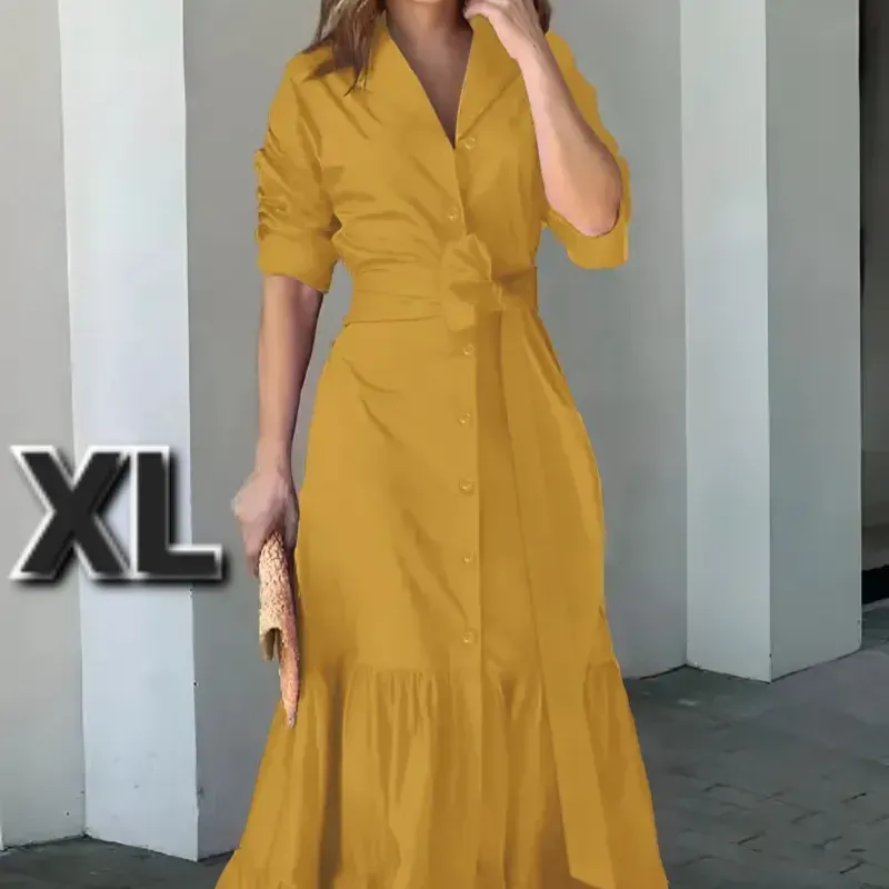 Vestido Maxi con Lazo