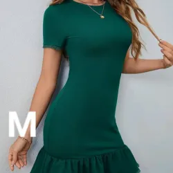 Vestido Verde Casual