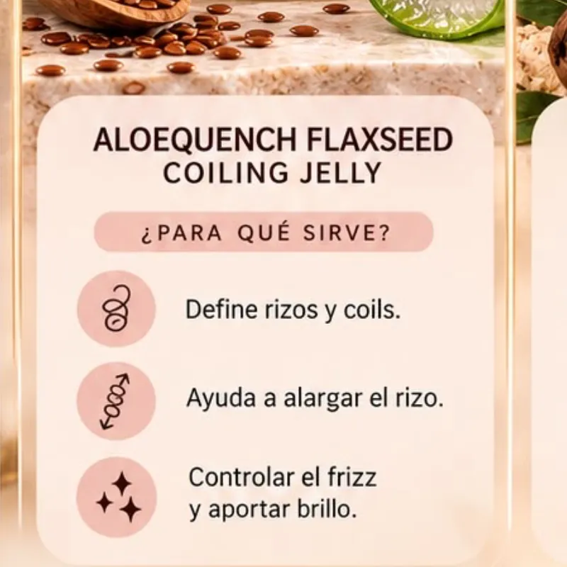 BASK &ELATHER® ALOEQUENCH FLAXSEED Caling fly