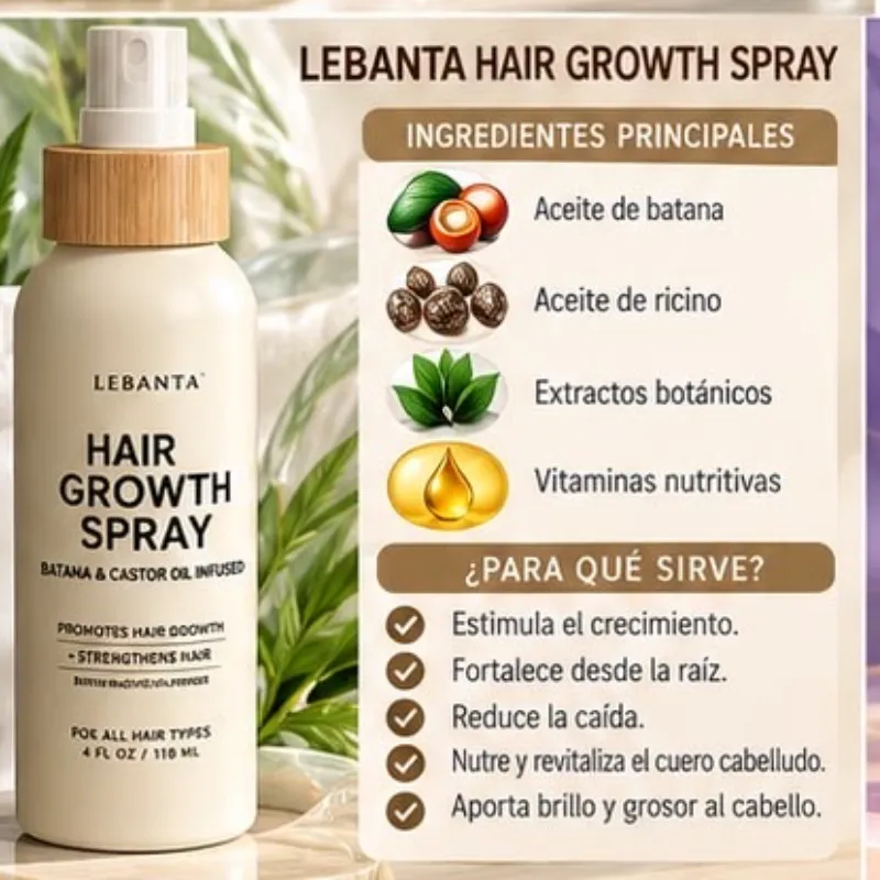 Hair growth spray