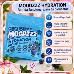 MOODZZZ HYDRATION Bebida funcional para tu bienestar