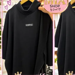 Pulover cuello alto