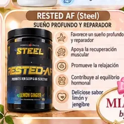 RESTED AF (Steel) SUEÑO PROFUNDO Y REPARADOR