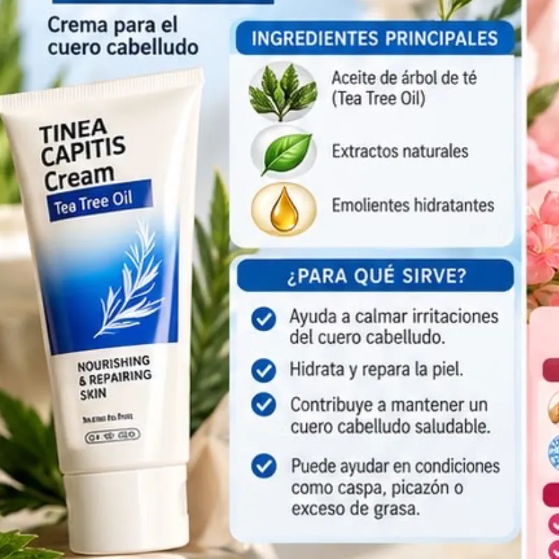 TINEA CAPITIS Creamu Tea Tree Oil