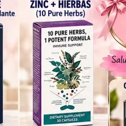 ZINC + HIERBAS (10 Pure Herbs)