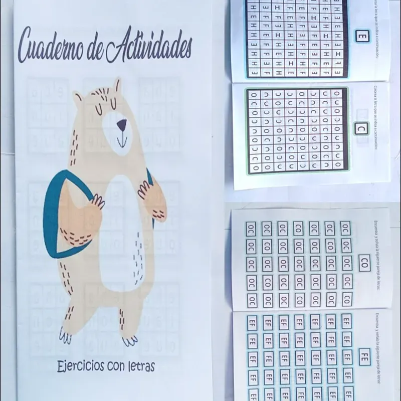 Ejercicios con Letras 