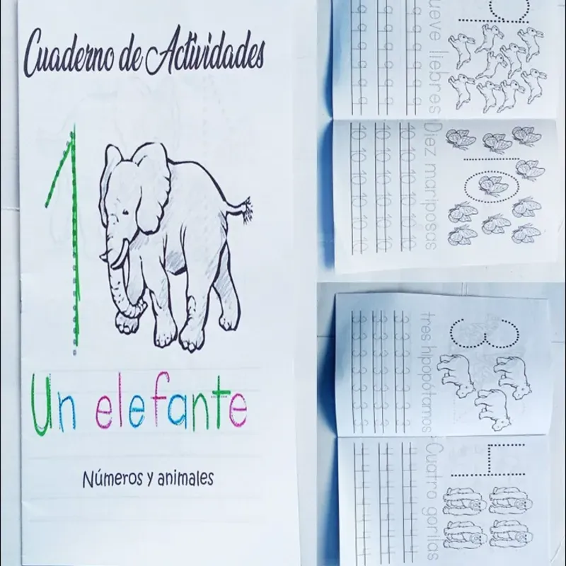 Números y Animales 