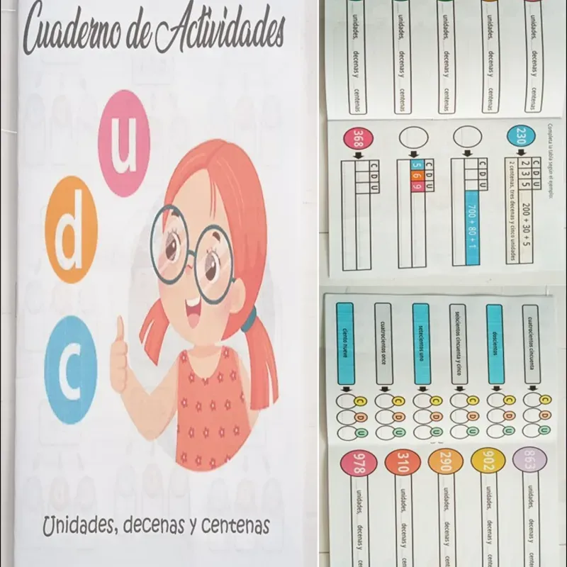 Unidades, Decenas y Centenas
