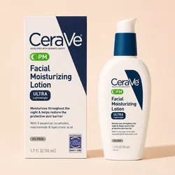 CeraVe PM | Loción Facial Hidratante Nocturna