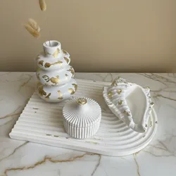 Conjunto con caracola 