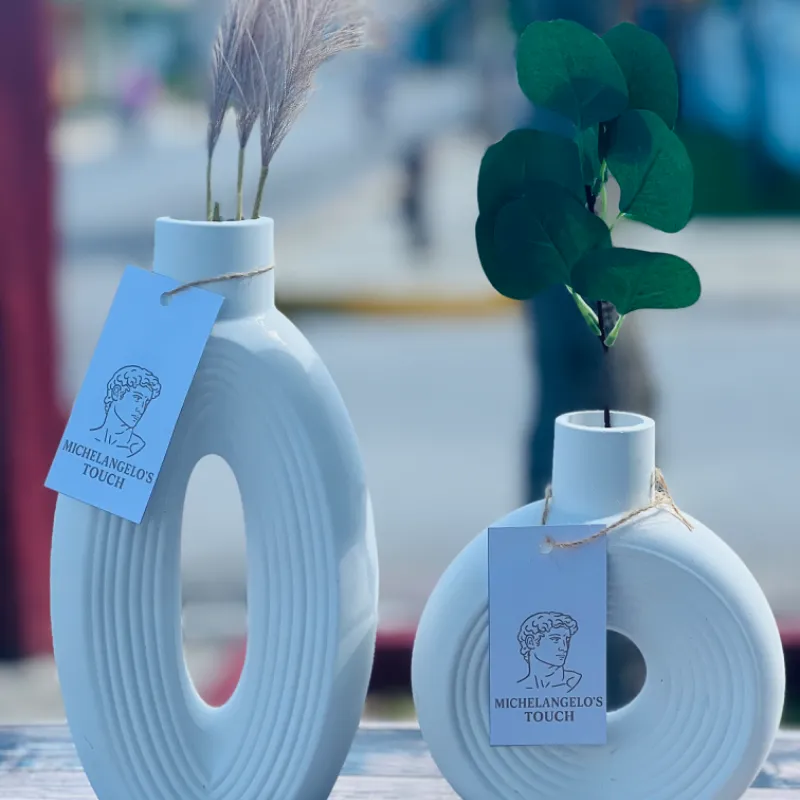 Jarrones minimalistas 