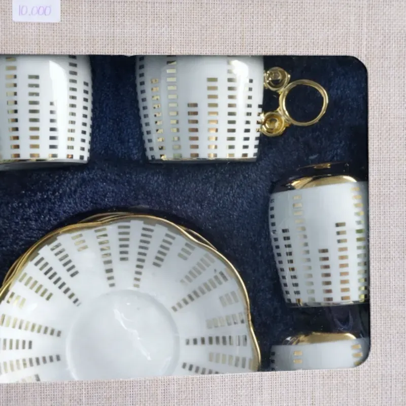 Juego de 6 tazas para café