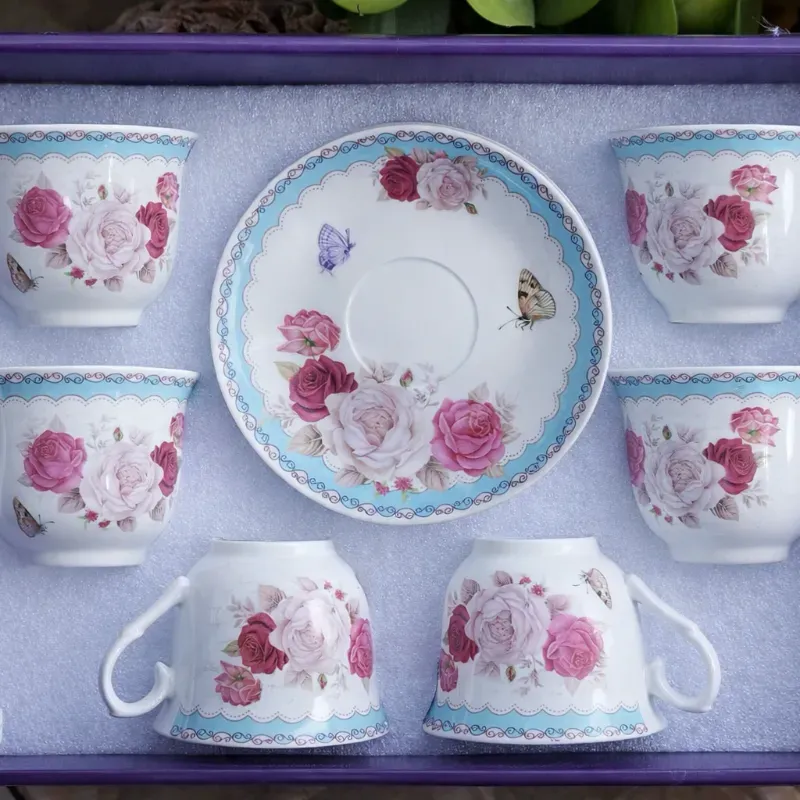 Juego de 6 tazas para té