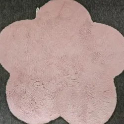 Alfombra para piso de Color Rosa pastel