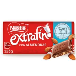 Peter de Chocolate Extrafino con almendras Marca Nestle