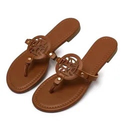 Sandalias Planas para Mujer, Sandalias de Tiras Cómodas, Sandalias de Vestir con Correa de Vestir
