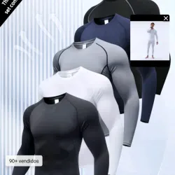 Set de 5 enguatadas para hombre