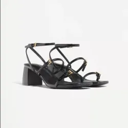 Tacones de punta cuadrada Marca LEFTIES