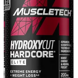 Quemador de grasa Hidroxicut Hardcore MuscleTech 
