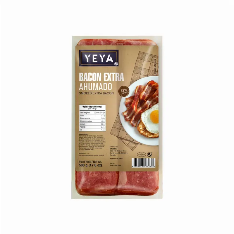 BACON AHUMADO LASQUEADO 