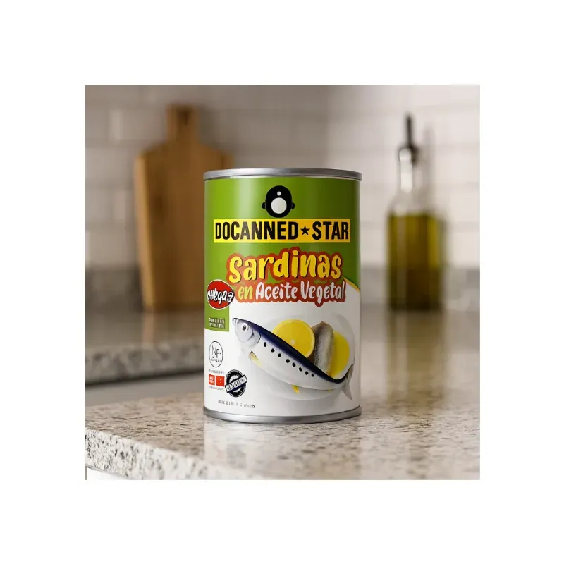 SARDINAS EN ACEITE VEGETAL
