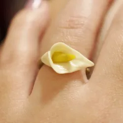 Anillo en flor