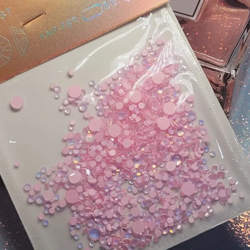 Piedra Opal Tono Rosa