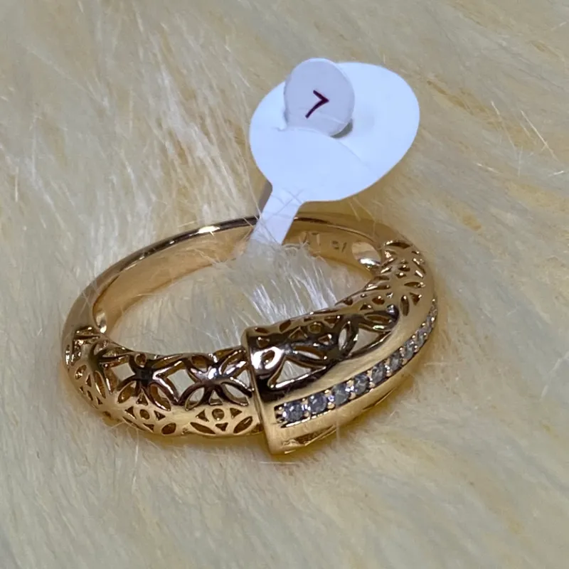 Anillo Laminado Oro 18 ☀️