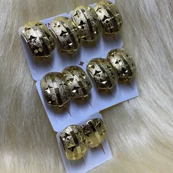 Aretes Chapas Laminado Oro 14✨