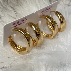 Argollas Laminado Oro 18
