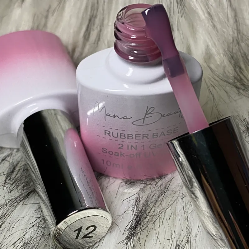 Base Rubber 2 en 1 Mana Beauty #12