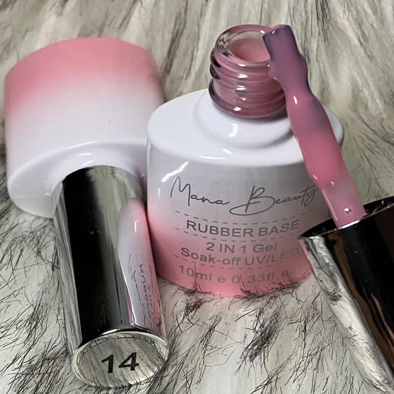 Base Rubber 2 en 1 Mana Beauty #14