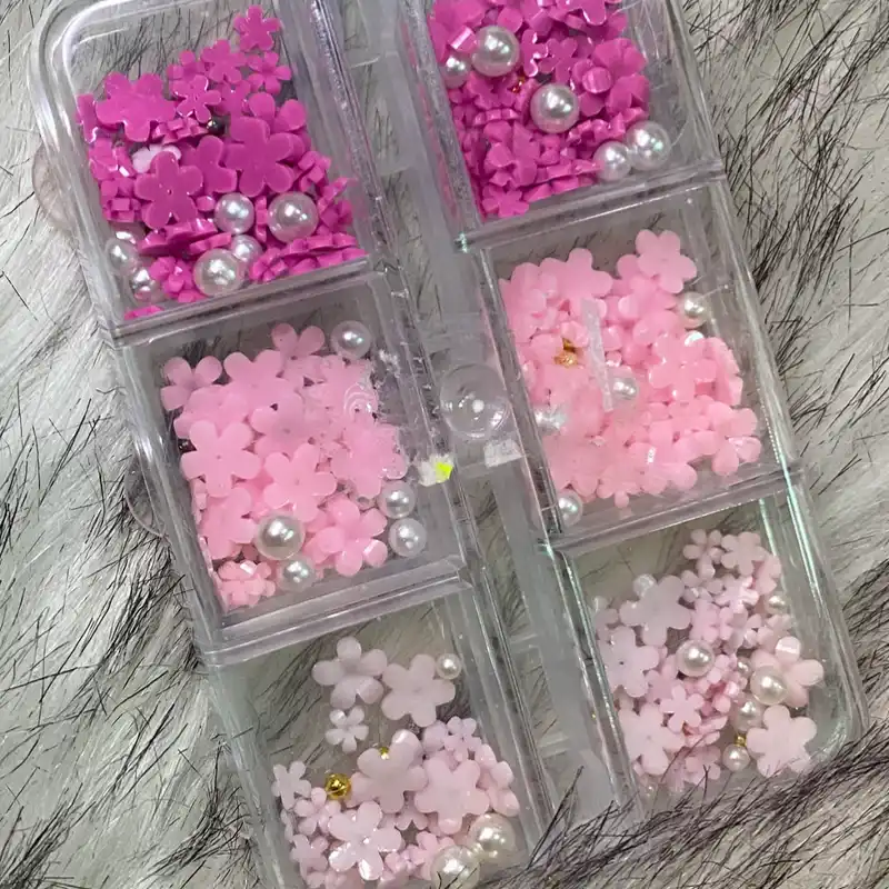 Caja de Flor de Resina Pequeña 