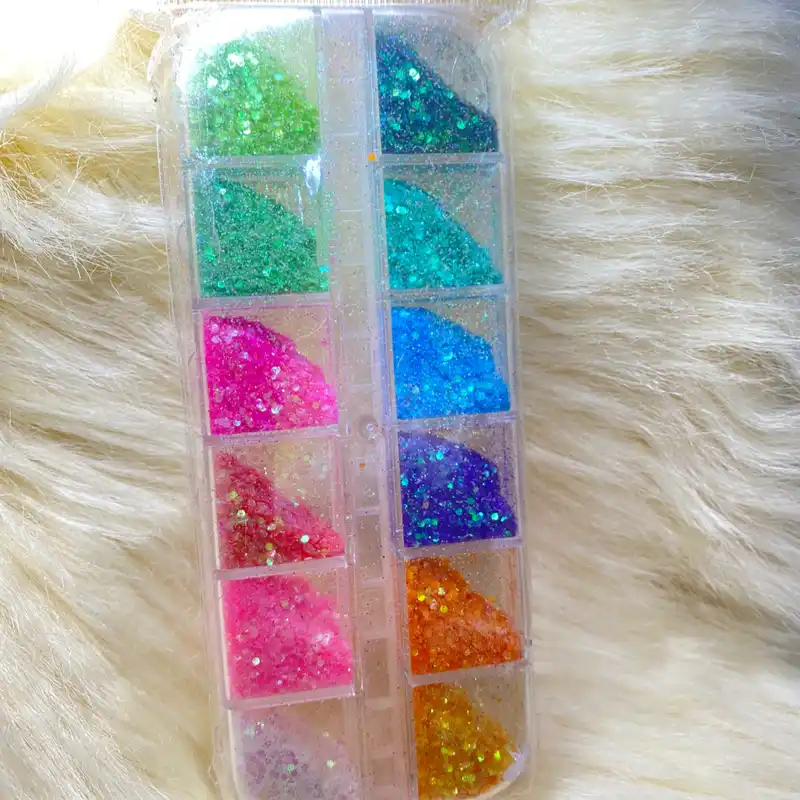 Caja de Glitter 12 Divisiones