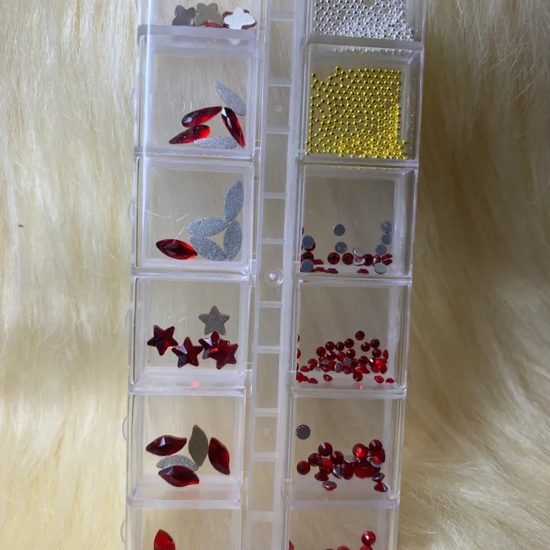 Caja de Piedra Roja+Balines