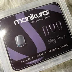 Caja de Tips Soft Gel Corto