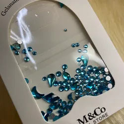 Cristal Mixto Azul