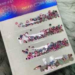 Cristal de División Rosado Claro 