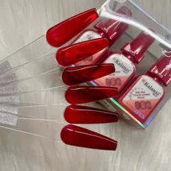 Esmalte Rojo  Traslúcido  kalanzi
