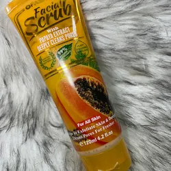 Exfoliante Facial con Extracto de Papaya